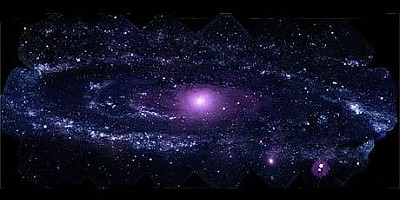Swift image of Andromed galaxy