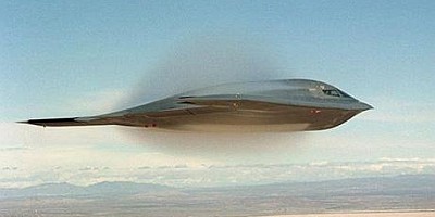 B-2 Spirit over California