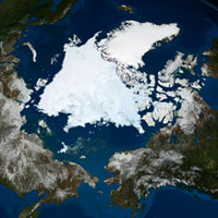 Arctic ice