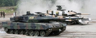 Leopard tanks