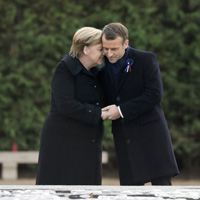 Merkel, Macron