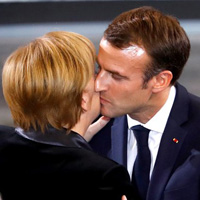 Merkel, Macron