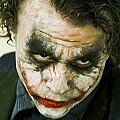Heath Ledger as the Joker