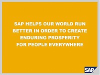 SAP mission statement