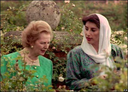 Margaret Thatcher and Benazir Bhutto